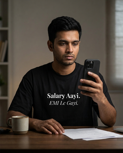 Salary Aayi. EMI Le Gayi