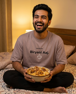 Diet Kal Se. Biryani Aaj.