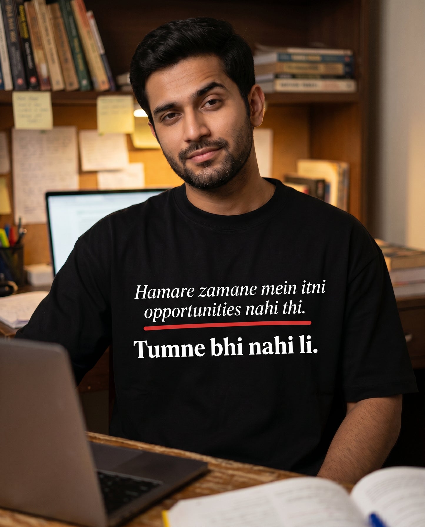 Hamare Zamane Mein Itni Opportunities Nahi Thi. Tumne Bhi Nahi Li. — Unisex Oversized Tee