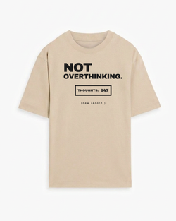 Not Overthinking. Thoughts: 847 — Counter T-Shirt