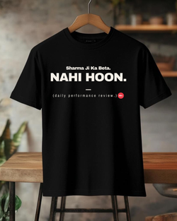 Sharma Ji Ka Beta. Nahi Hoon. — Statement T-Shirt