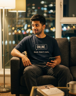 Online. Read. Didn't Reply. — Statement T-Shirt