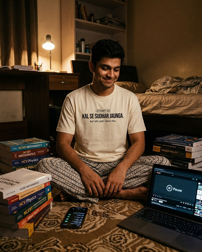 Kal Se Sudhar Jaunga — Attempt #5 T-Shirt