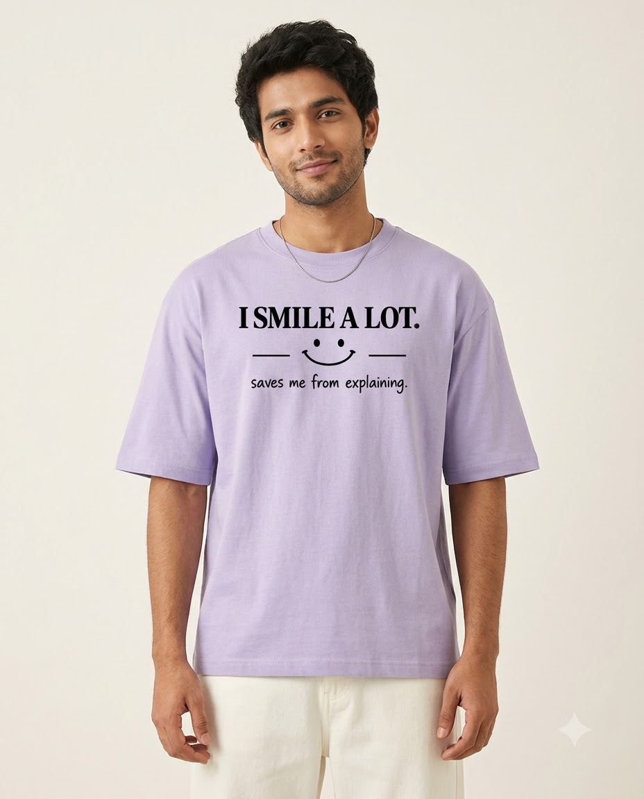 I Smile A Lot. Saves Me From Explaining. T-Shirt