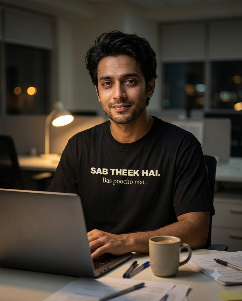 Sab Theek Hai. Bas Poocho Mat. T-Shirt