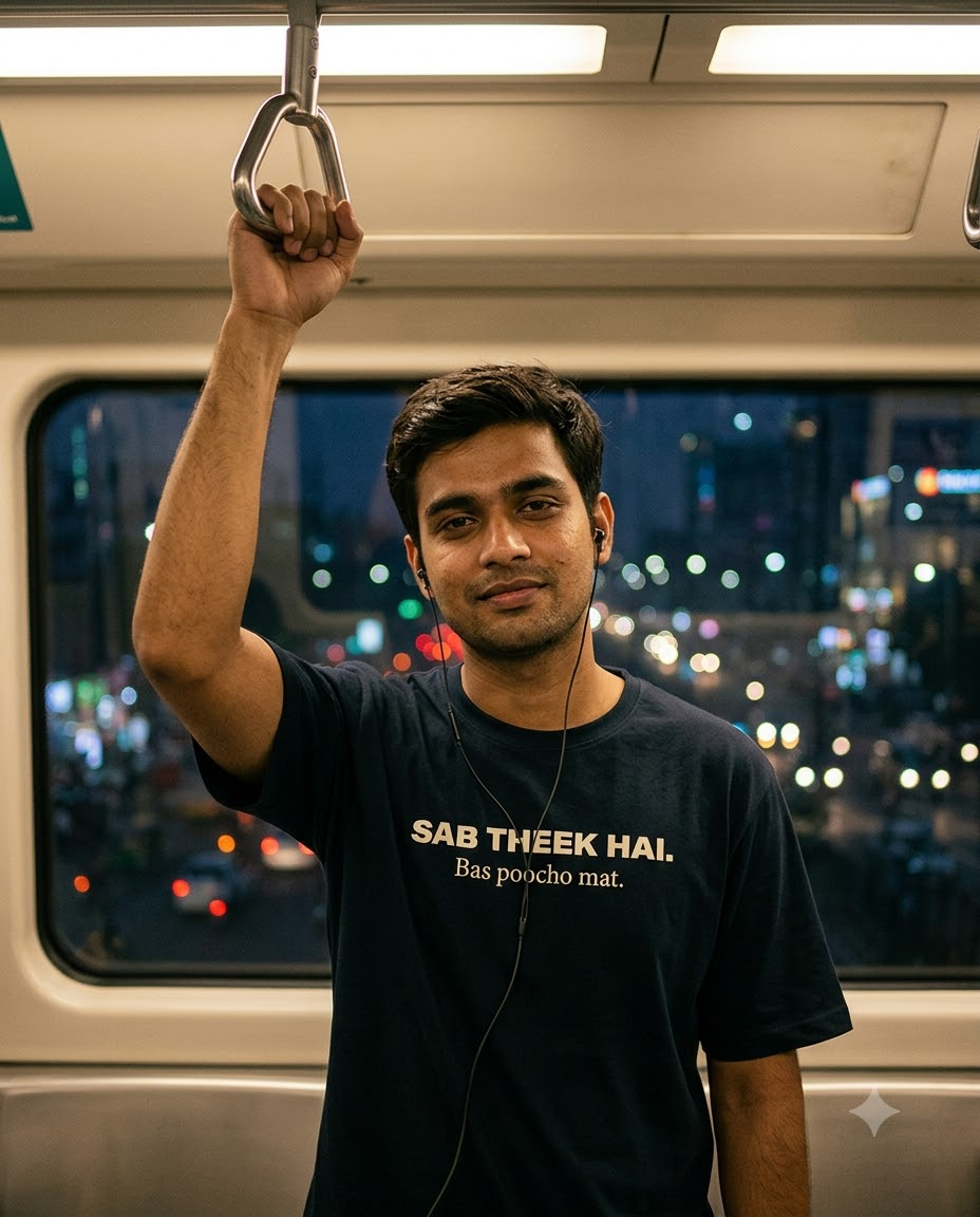 Sab Theek Hai. Bas Poocho Mat. T-Shirt