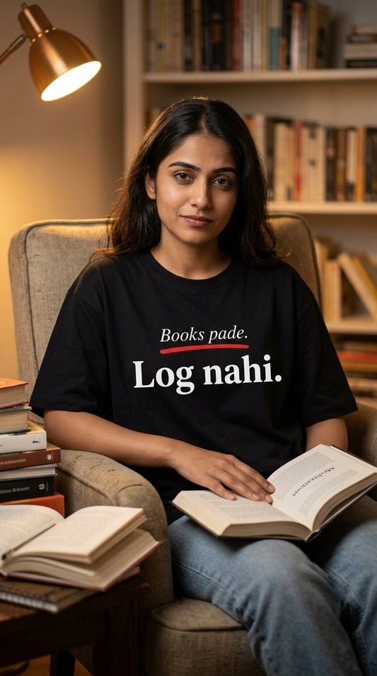 Books Pade. Log Nahi.